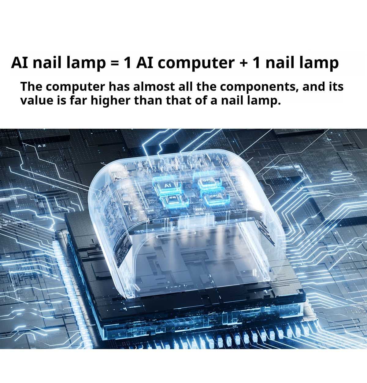 O NAIL AI Nail Lamp